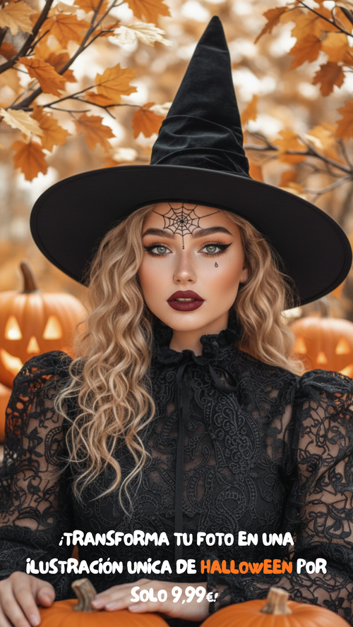 Pack de Ilustraciones Digitales de Halloween | 100% Personalizadas